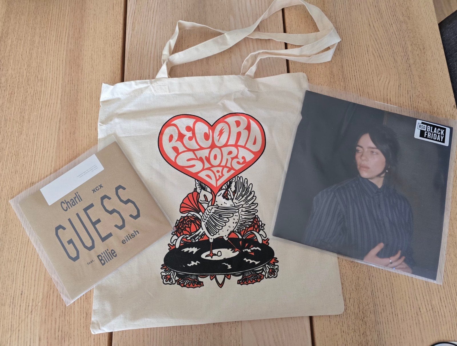 Billie Eilish pakket incl toodbag RSD, Cd's en Dvd's, Vinyl | Pop, Limited edition, Pop, Ophalen of Verzenden, Zo goed als nieuw