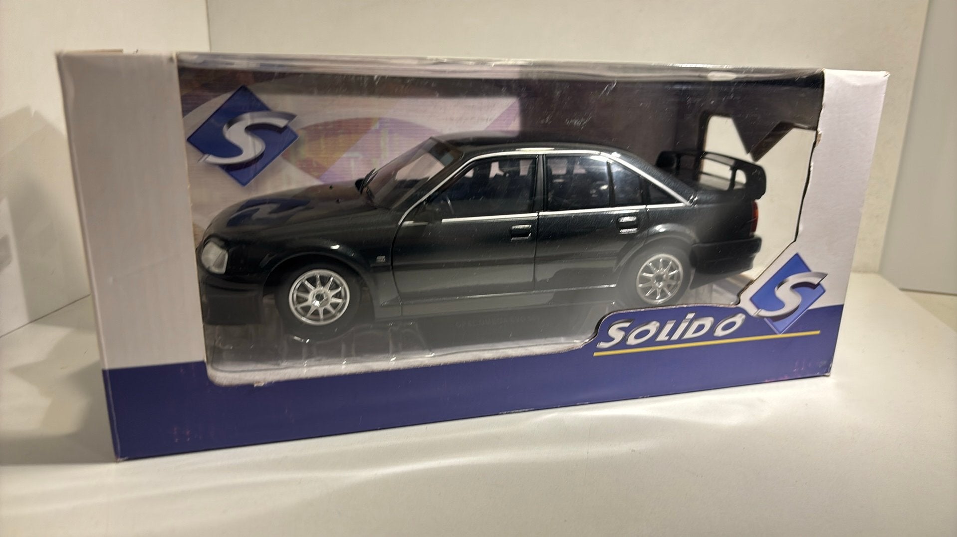 Opel omega evo 500 solido 1.18, Hobby en Vrije tijd, Modelauto's | 1:18, Solido, Ophalen of Verzenden, A, A