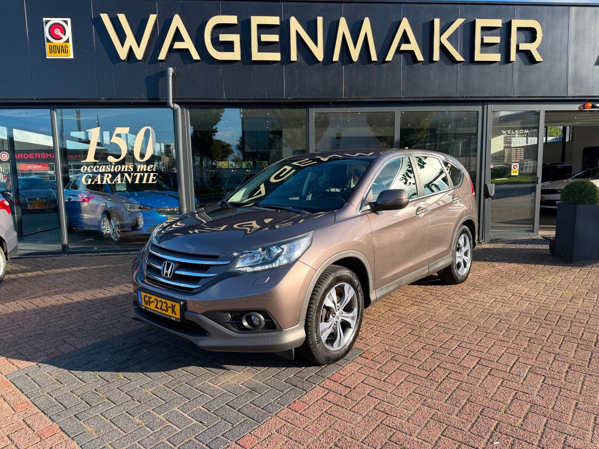 Honda CR-V 2.0 Elegance Clima|Cruise|NAVI|CAM|Dealer Onderho, Auto's, Voorwielaandrijving, Stof, Gebruikt, 4 cilinders