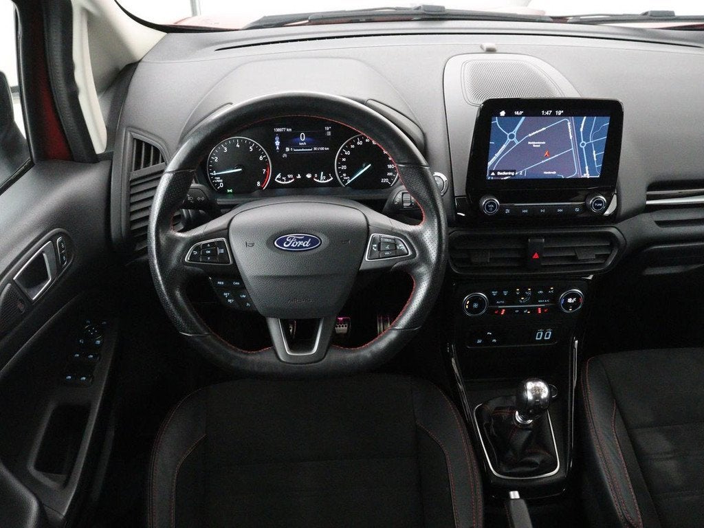 Ford EcoSport 1.0 EcoBoost ST-Line | Stoel & stuurverwarming, Auto's, Ford, Voorwielaandrijving, Automatische klimaatregeling