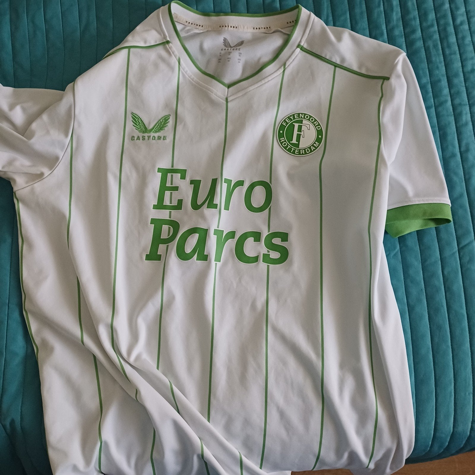 Feyenord shirt Maat XL, Wit, Maat 56/58 (XL), Ophalen of Verzenden, Zo goed als nieuw