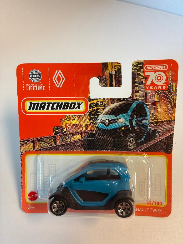 89709: Renault Twizy - 2022 - Matchbox, Nieuw, Ophalen of Verzenden, Gondel 1, 1186MJ Amstelveen, Service.nl@mattel.com