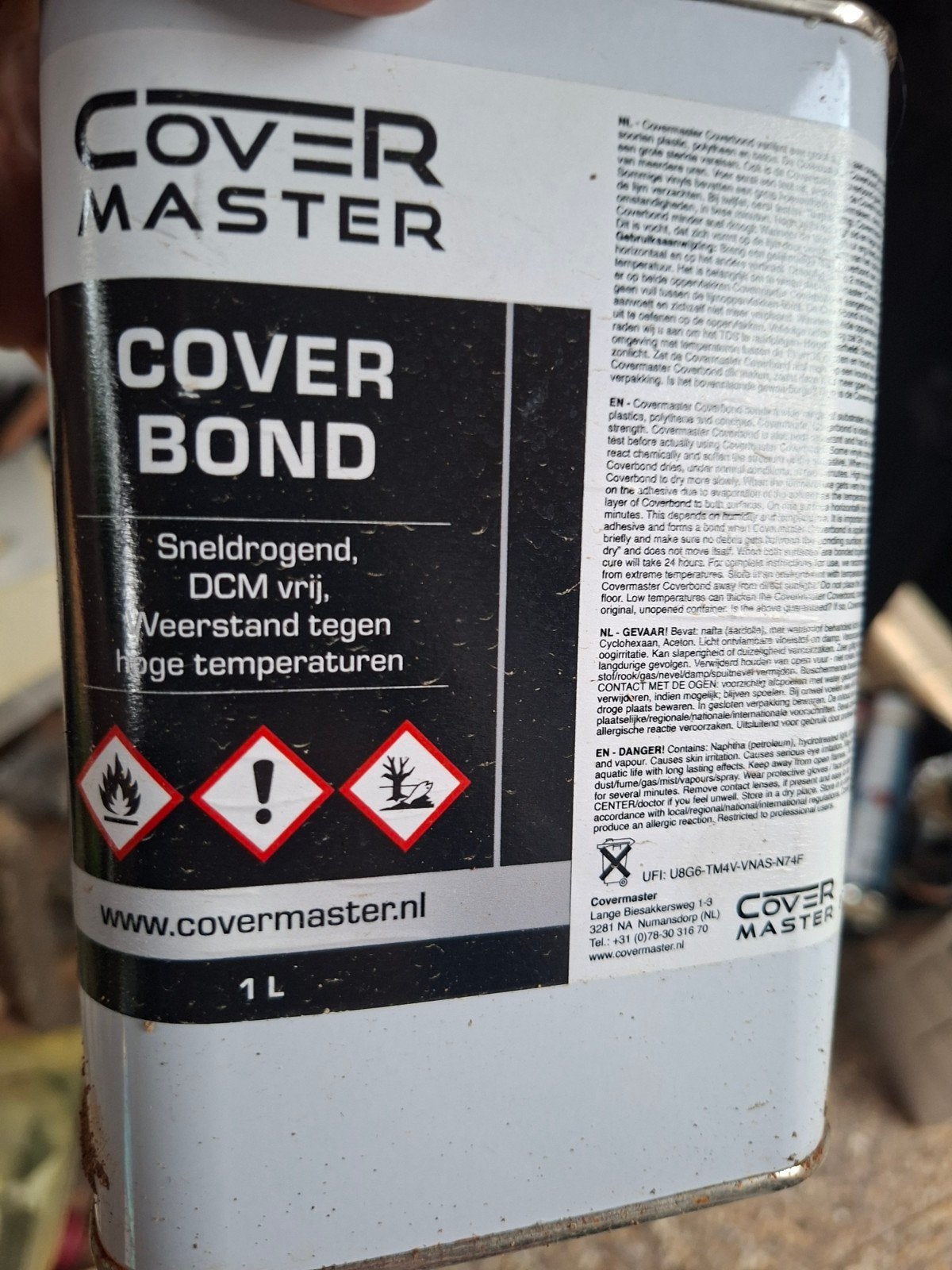 EPDM dakbedekking 2x3m 1.5mm met contactlijm, Ophalen, Kunststof, Zwart, Overige typen