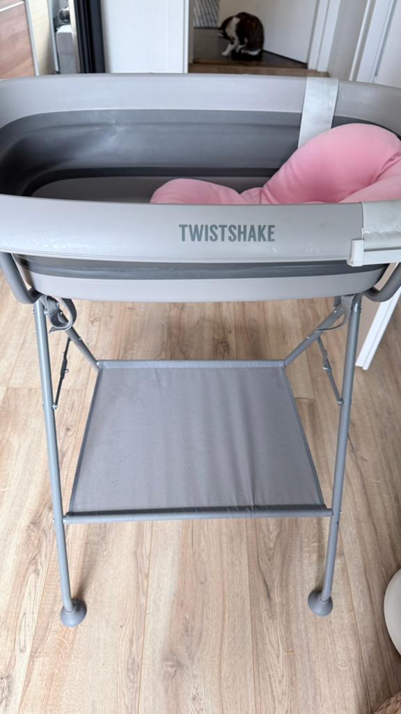 Twistshake opvouwbaar babybadje met standaard, Kinderen en Baby's, Badjes en Verzorging, Overige merken, Ophalen of Verzenden