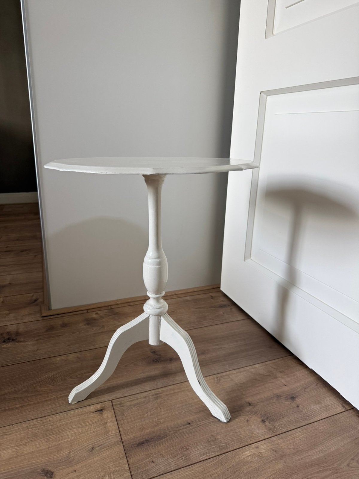 Bijzet tafel, Huis en Inrichting, Tafels | Bijzettafels, Minder dan 55 cm, Gebruikt, Rond, Ophalen