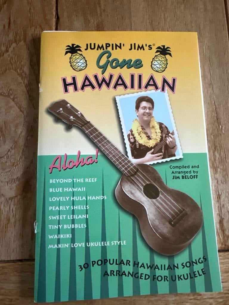 Jumpin' Jim's Gone Hawaiian - Ukulele Liedboek, Muziek en Instrumenten, Bladmuziek, Gebruikt, Wereldmuziek, Thema, Overige instrumenten