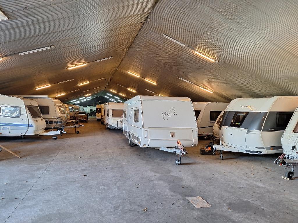 Caravanstalling, Camperstalling, Boot, auto, winterstalling