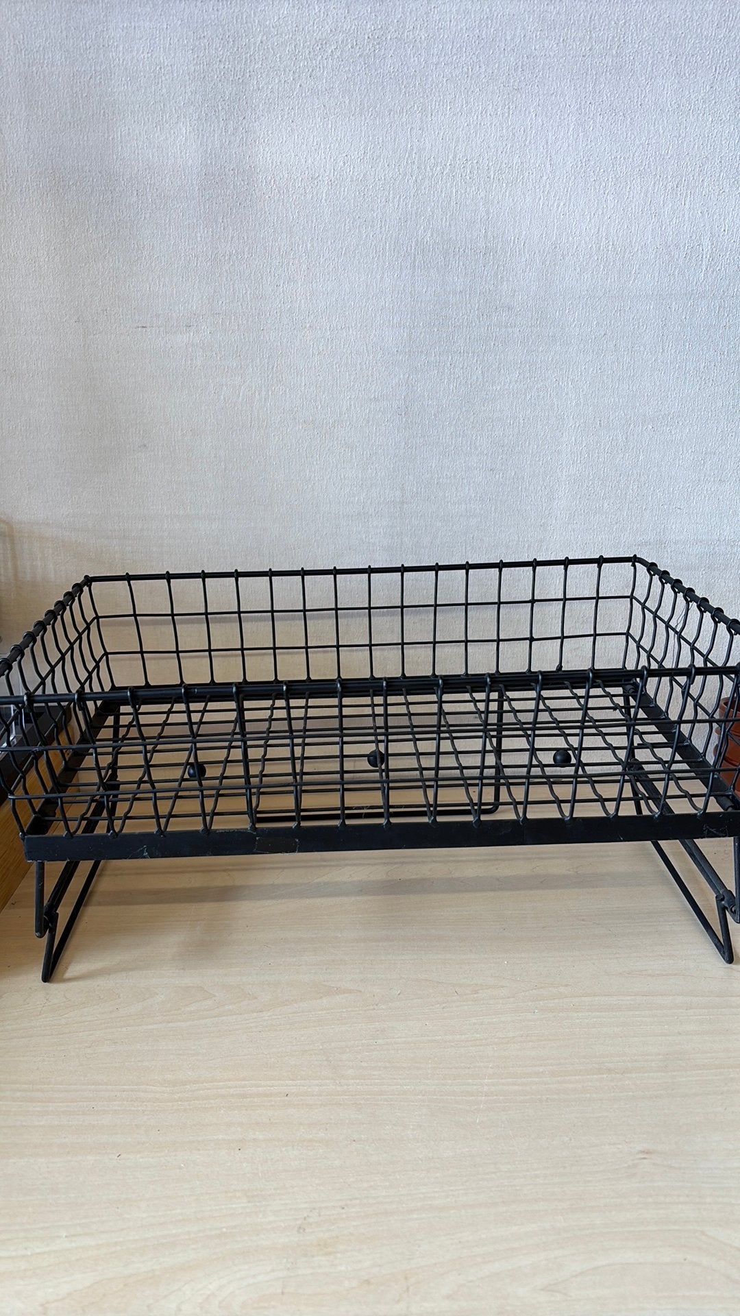 Draadmanden, Huis en Inrichting, Woonaccessoires | Schalen en Manden, Ophalen of Verzenden, Gebruikt, Rechthoekig, Metaal