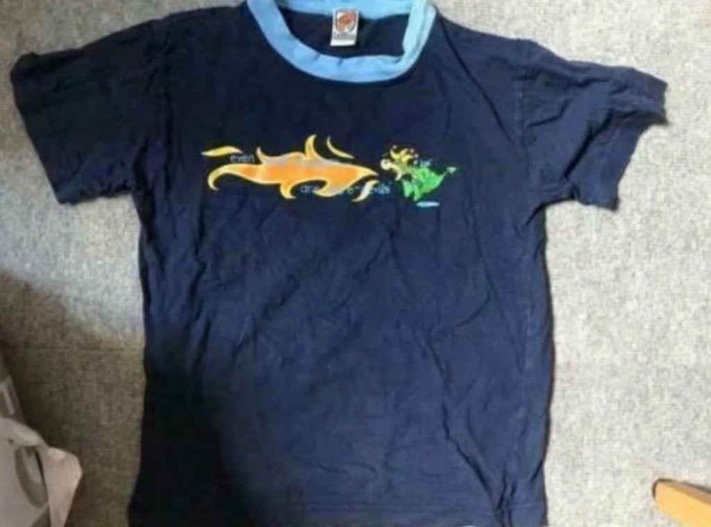 blauw shirt in maat 122 128 jongen, Kinderen en Baby's, Kinderkleding | Maat 122, Ophalen, Gebruikt, Jongen, Shirt of Longsleeve