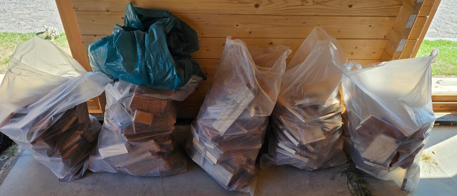 Onbehandeld afvalhout voor haard of kachel, Tuin en Terras, Haardhout, Minder dan 3 m³, Ophalen