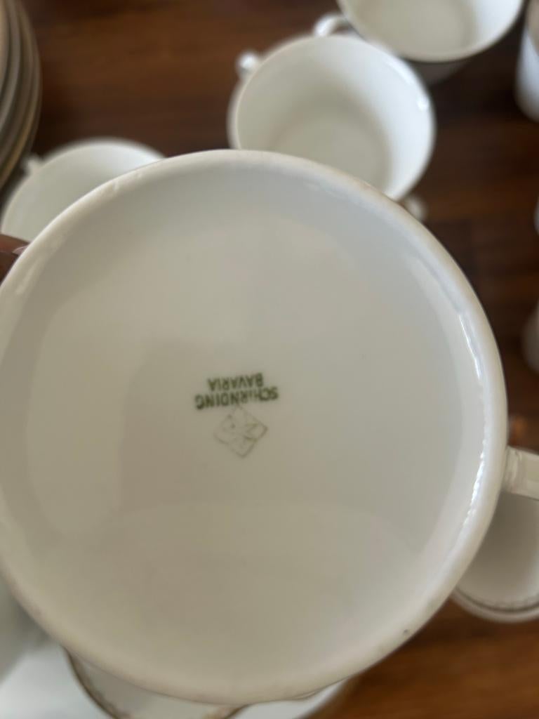 Bavaria servies set - Schirnding Bavaria porselein, Gebruikt, Ophalen of Verzenden, Overige stijlen, Porselein