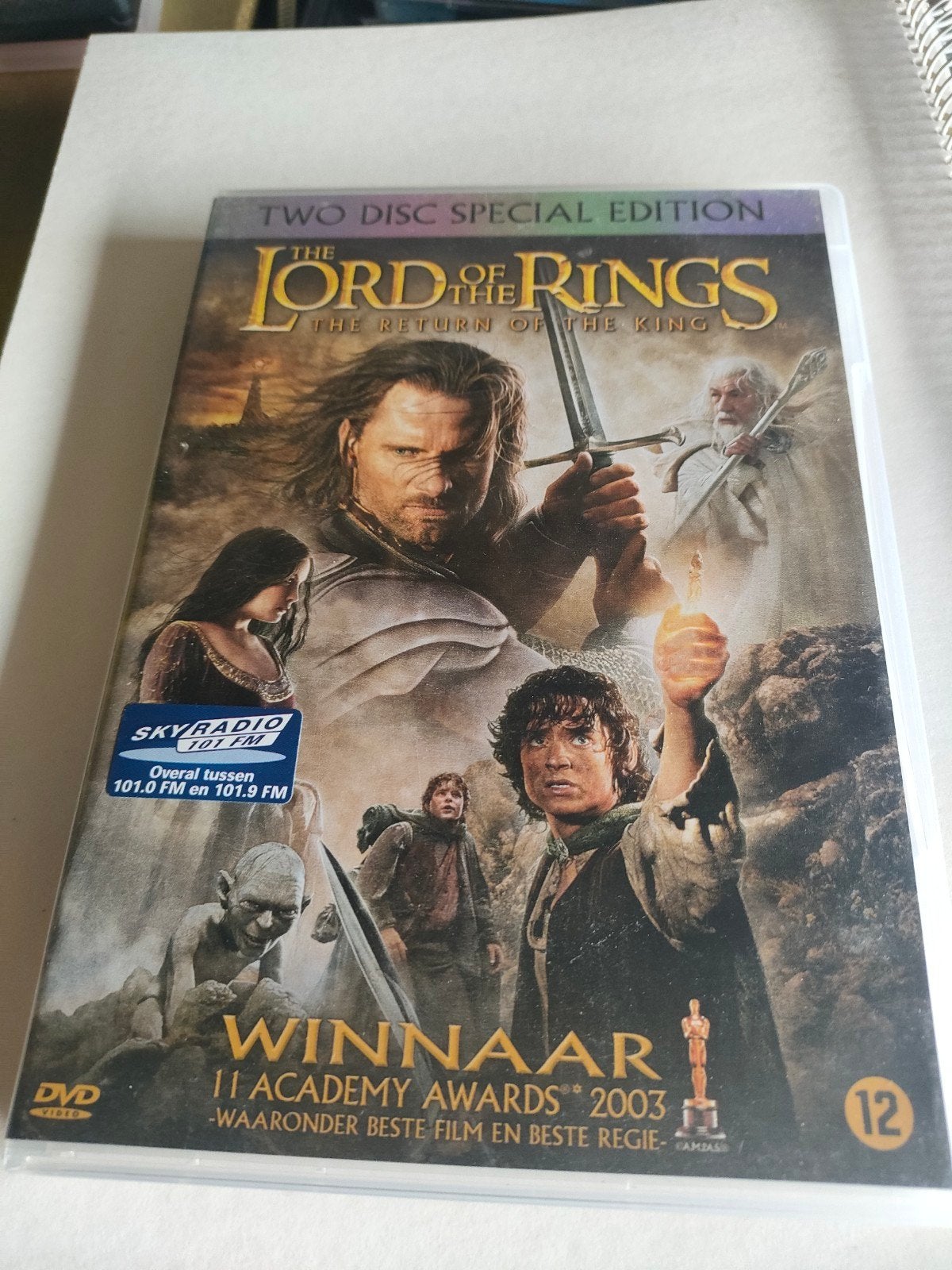 2dvd Lord of the Rings  4 dvd Indiana Jones, Vanaf 12 jaar, Ophalen, Zo goed als nieuw