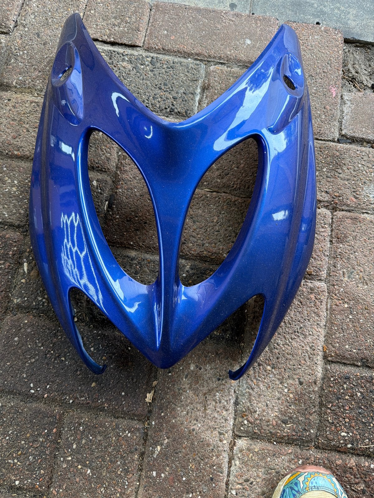 Nieuwe Neuskap Yamaha Aerox - Klauw Blauw, Ophalen of Verzenden, Nieuw, Kap, Yamaha