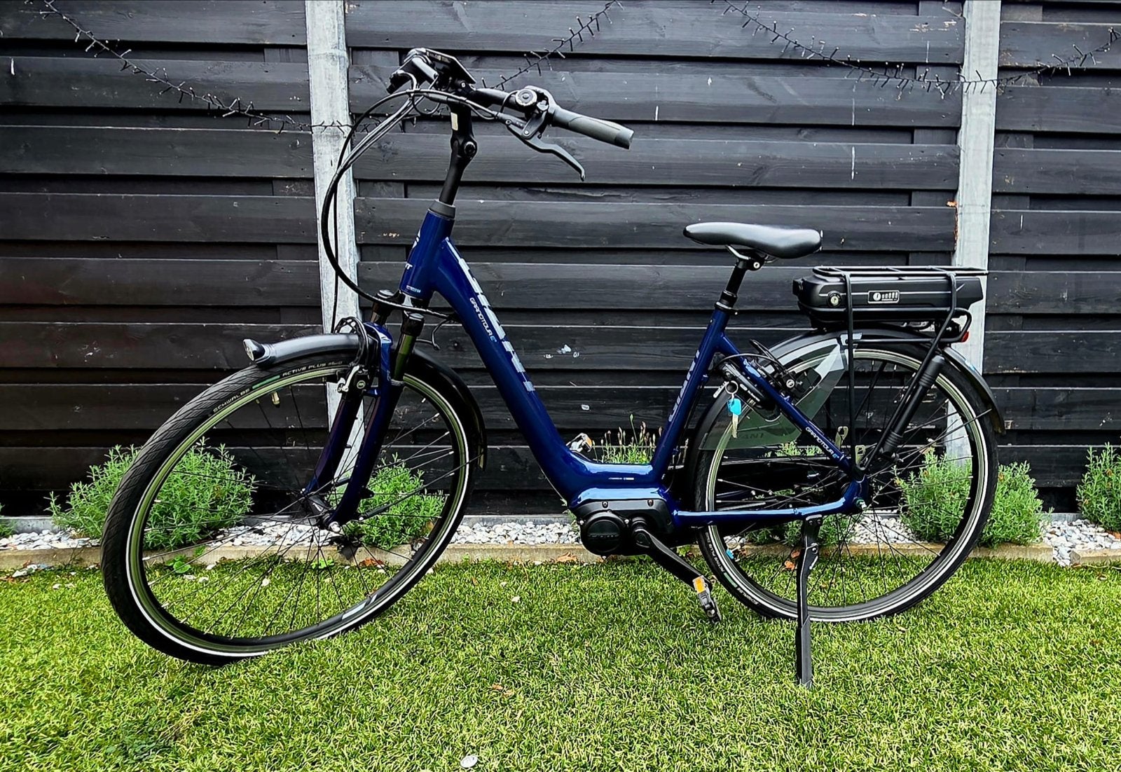Giant Grandtour e+1 e-bike, lage instap, Maat M, Ophalen, Giant, Zo goed als nieuw, 51 tot 55 cm