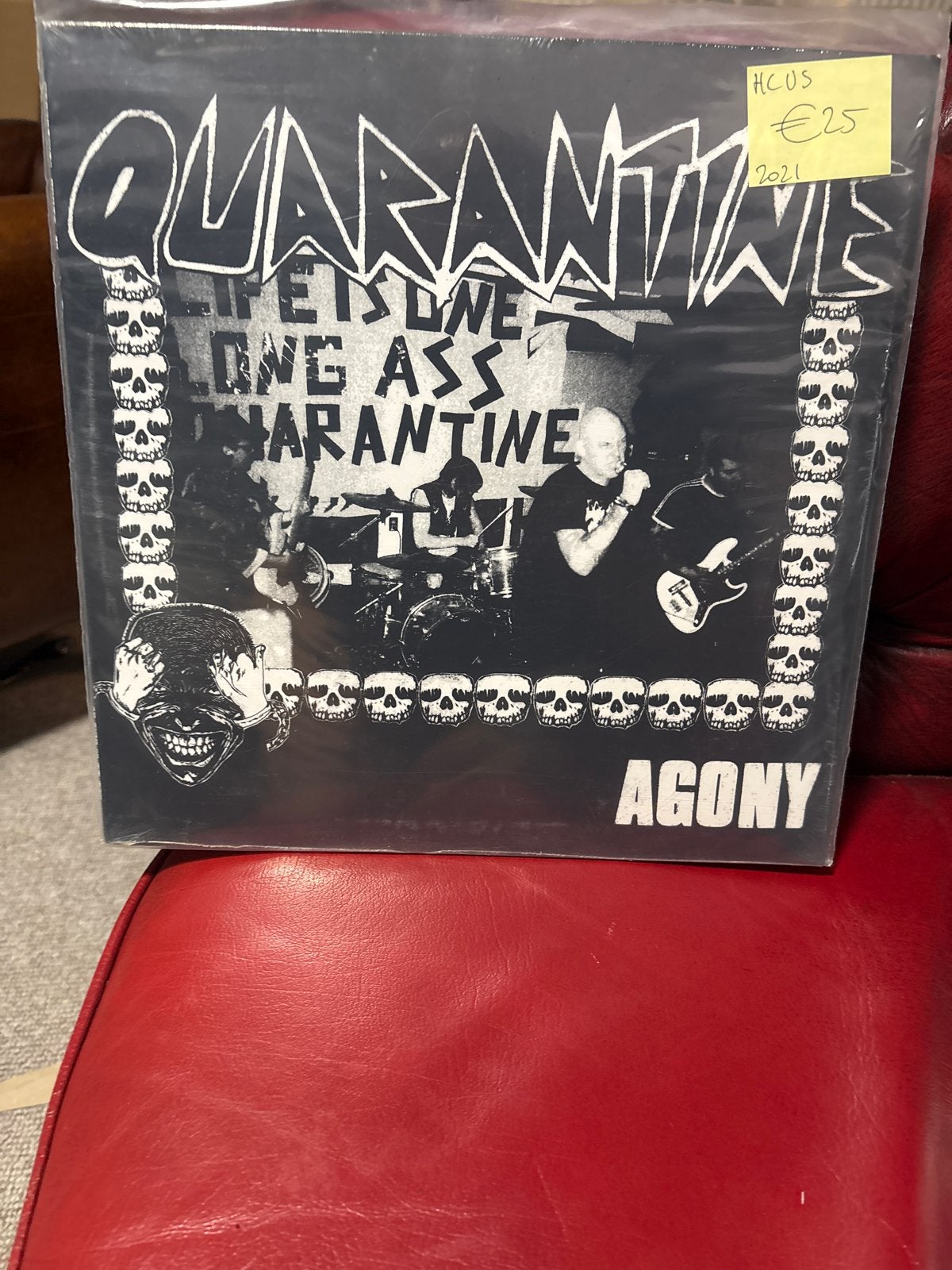 Quarantine - Agony LP (Hardcore Punk Vinyl), Verzenden, Overige genres, Geseald, Zo goed als nieuw