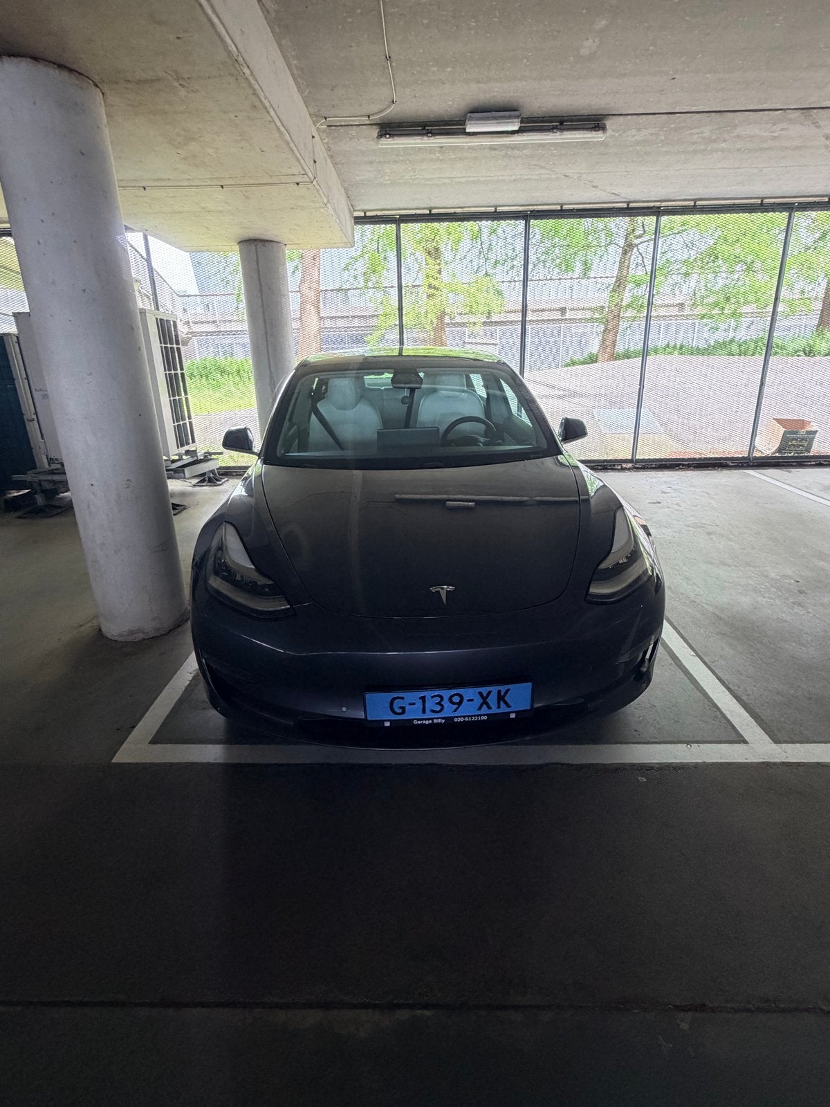 Tesla Model 3 2019 Grijs, Auto's, Automaat, 1831 kg, Origineel Nederlands, Vierwielaandrijving