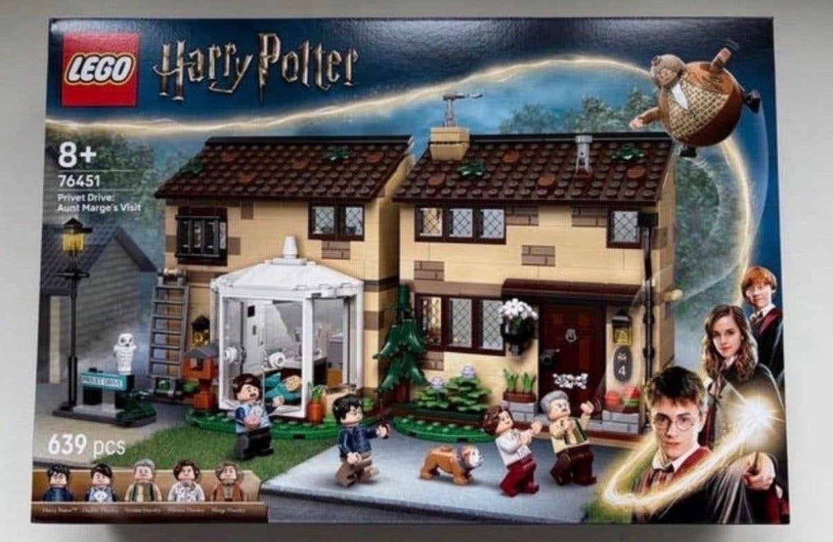 LEGO Harry Potter 76451 Ligusterlaan 4 - Tante Margot's bezo, Lego, Denemarken, Ophalen of Verzenden, Complete set