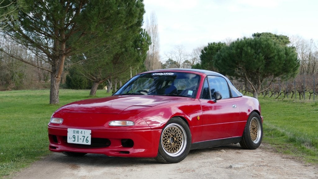 HKS Style FRP voorbumper bumper - Mazda Mx5 Mx-5 NA 89-97