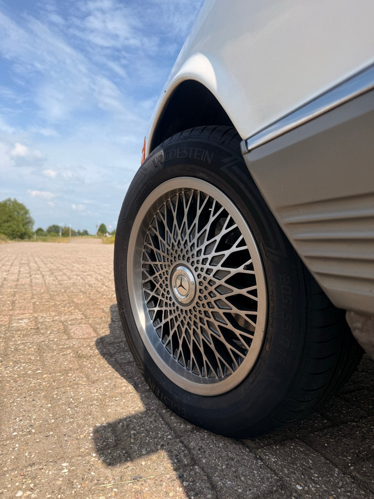 Schadevrije OZ Vintage MSW Mercedes velgen 5x112, Ophalen, Velg(en), 16 inch, 205 mm