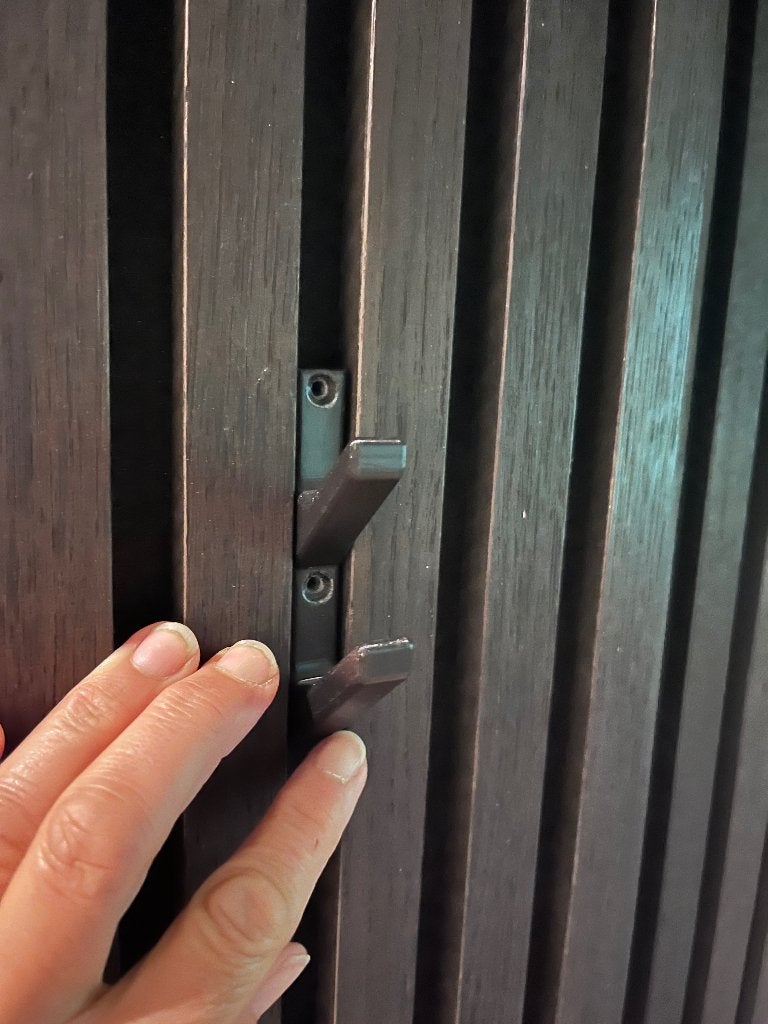Kapstok /wand haken voor lattenwand, Ophalen, Wandhaken, Nieuw, Minder dan 100 cm