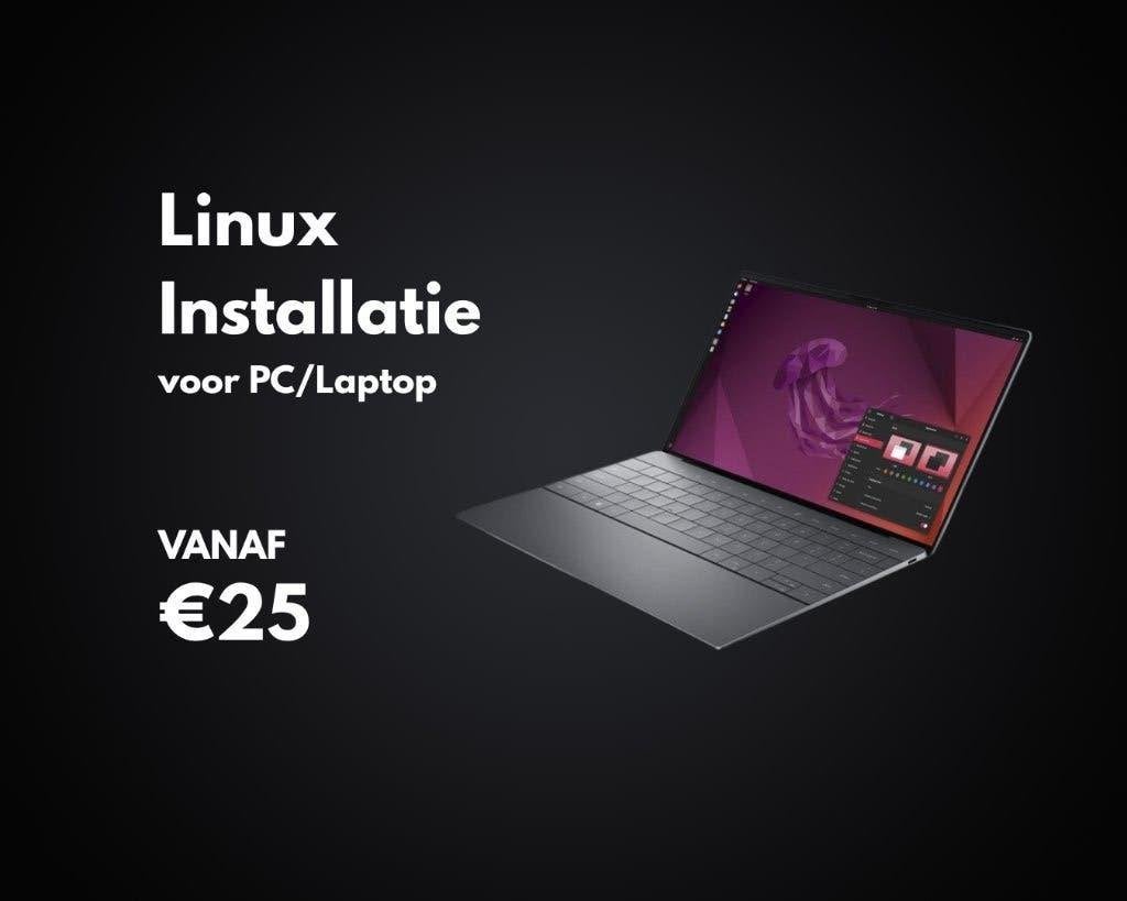 Linux Installatie voor PC/Laptop, Computers en Software, Ophalen of Verzenden, Nieuw, Windows