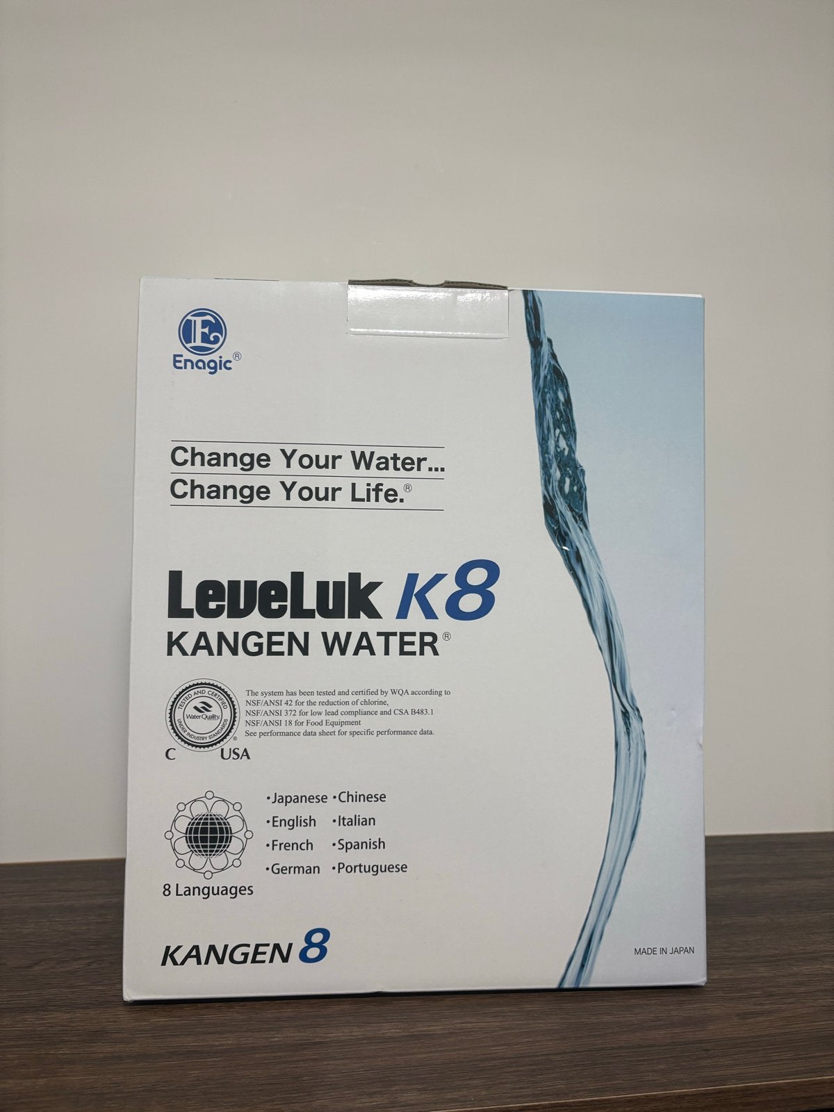 Nieuwe Enagic LeveLuk K8 Kangen Water Machine, Ophalen of Verzenden, Nieuw