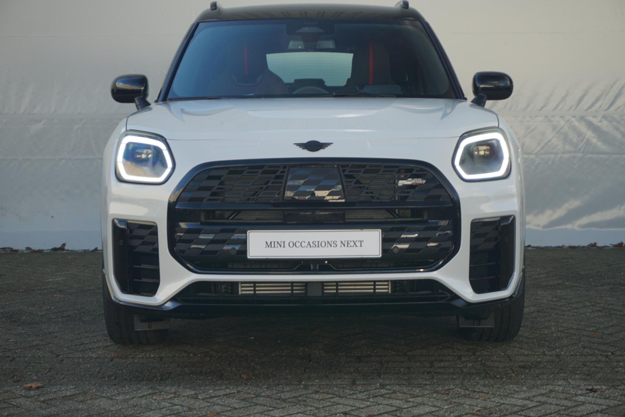 MINI Countryman C John Cooper Works Uitvoering | Pakket S |, Auto's, Stof, Met garantie (alle), Wit, Origineel Nederlands