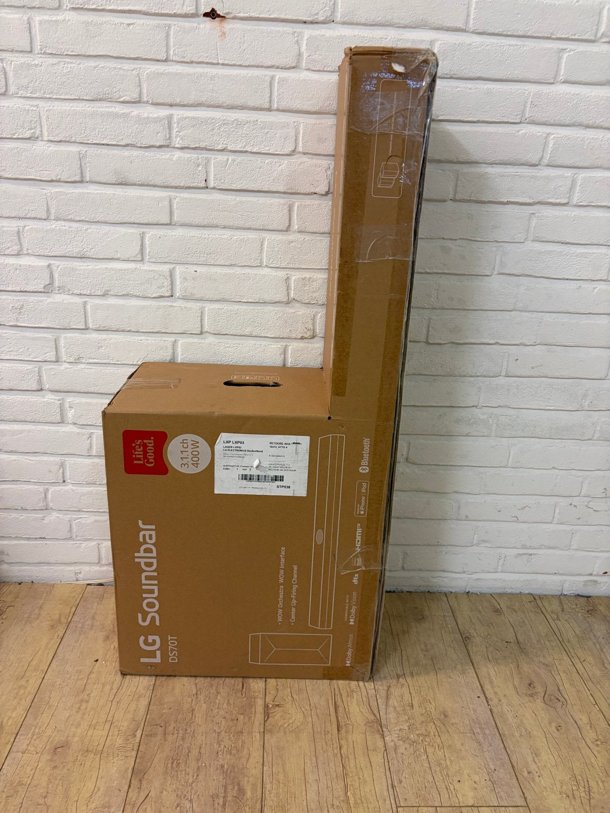 LG DS70T Soundbar 3.1.1 Dolby Atmos 400W met subwoofer, Mtgotransport@gmail.com, MT Trade, Nieuw, Ophalen of Verzenden