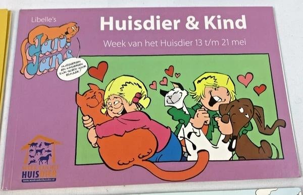 Jan Kruis Jan Jans en de Kinderen Promo Strips 4 Stuks set, Jan Kruis, Verzenden, Zo goed als nieuw, Meerdere stripboeken