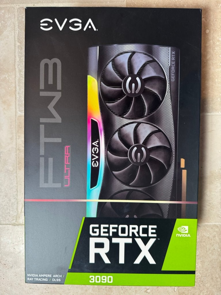 EVGA GeForce RTX 3090 FTW3 Ultra 24GB [ORIGINELE DOOS], Gebruikt, GDDR6, PCI-Express 4, Ophalen of Verzenden
