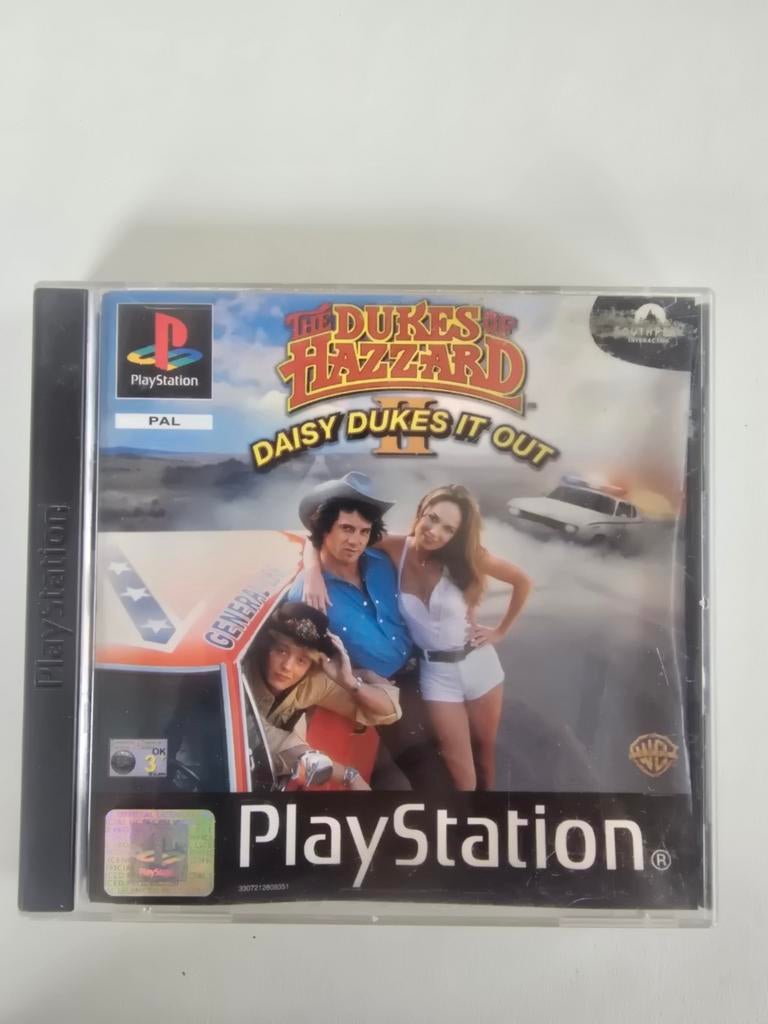 The Dukes of Hazzard: Daisy Dukes It Out - PlayStation 1, Gebruikt, 1 speler, Racen en Vliegen, Ophalen of Verzenden