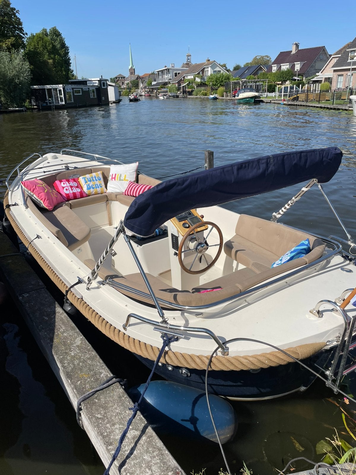 Zeer nette Zarro inter 6,40m met 3 cyl 28 pk Vetus motor, Ophalen, Binnenboordmotor, Diesel, Zo goed als nieuw