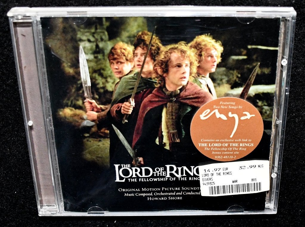 The Lord Of The Rings - The Fellowship Of The Ring - Featuri, Soundtrack, Ophalen of Verzenden, Zo goed als nieuw