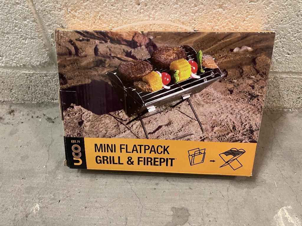 Mini Flatpack Grill & Firepit UCO, Ophalen of Verzenden, Zo goed als nieuw, UCO