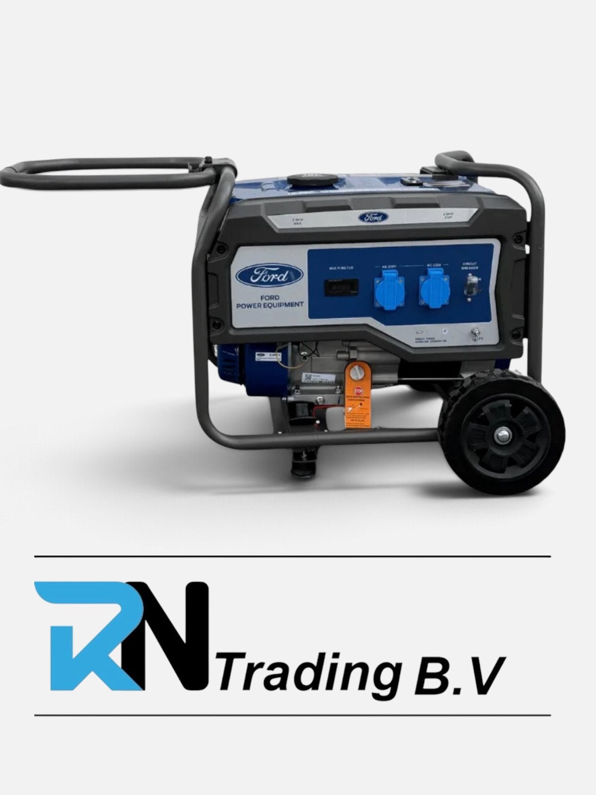 FORD POWER EQUIPMENT | BENZINE GENERATOR | 230V |, Doe-het-zelf en Verbouw, Ophalen, Benzine, Nieuw, Geluidgedempt