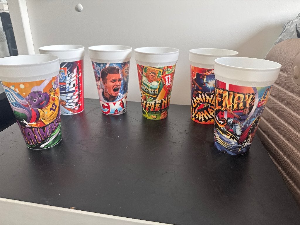 McDonald's FIFA World Cup 2026 WK voetbal bekers cups, Ophalen, Zo goed als nieuw, Overige sporten, Overige typen