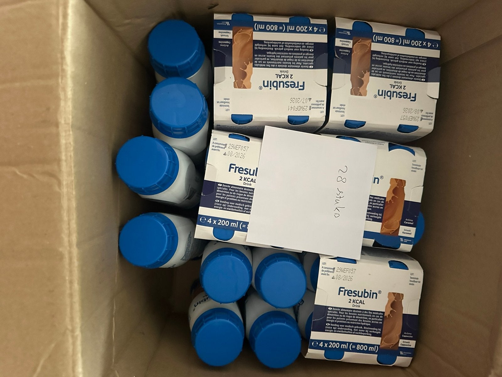 Fresubin drinkvoeding, Ophalen, Nieuw, Poeder of Drank