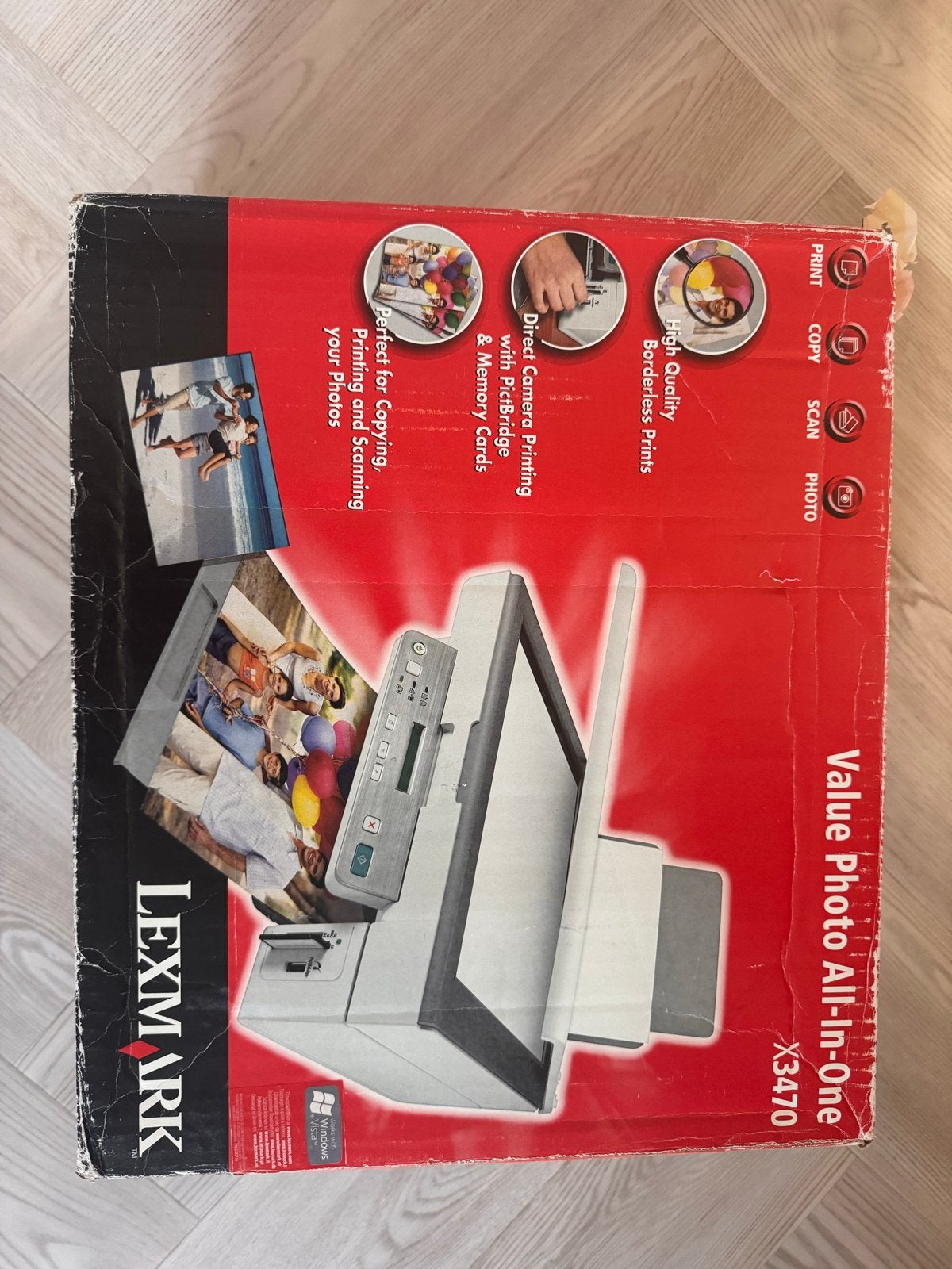 Lexmark X3470 Value Photo All-in-One Printer, Computers en Software, PictBridge, Inkjetprinter, All-in-one, Kleur printen