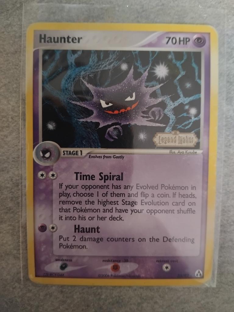 Pokémon Kaart Haunter 70 HP Legend Maker stamped 35/92, Hobby en Vrije tijd, Verzamelkaartspellen | Pokémon, Ophalen of Verzenden