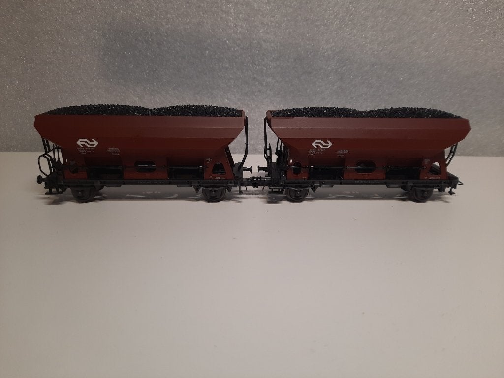[ W3040-41 ] Roco H0 - 2x 46134 ( NS ), Hobby en Vrije tijd, Gelijkstroom, Wagon, Ophalen of Verzenden, Roco