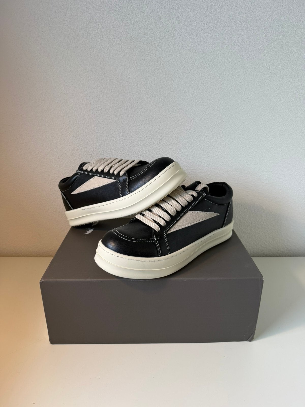 Rick Owens vans Sneakers maat 42, Kleding | Heren, Verzenden, Zwart, Nieuw, Sneakers of Gympen
