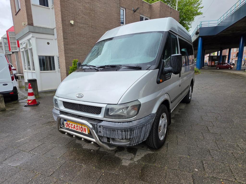 Ford Transit 2.4 - Rolstoelbus - AUTOMAAT - ELEKTRISCHE LIFT, Stof, Zwart, 4 stoelen, Bedrijf