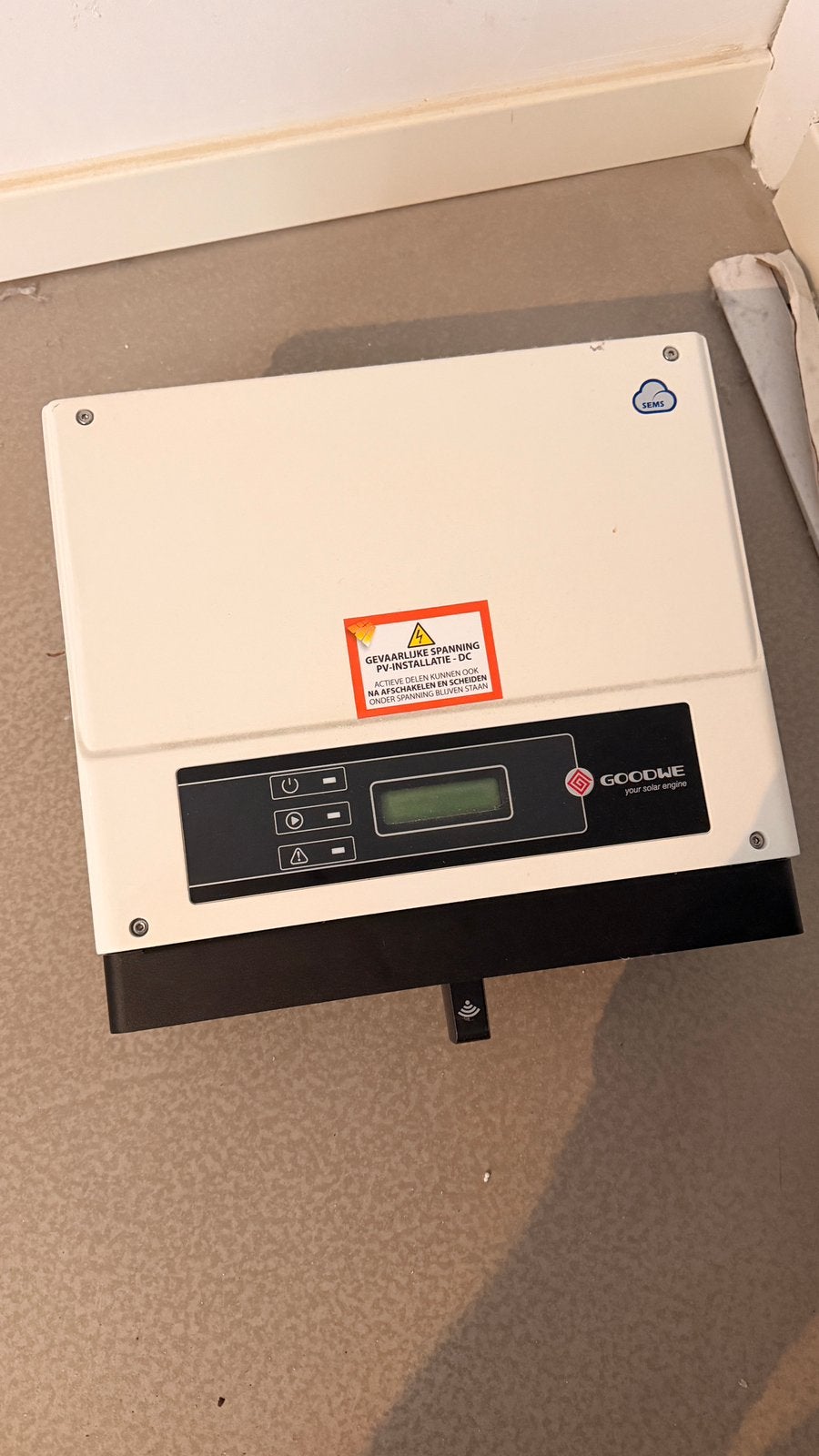 GoodWe GW1000-NS omvormer | 1 fase 1 kW | incl. wifi, Doe-het-zelf en Verbouw, Zonnepanelen en Toebehoren, Ophalen of Verzenden