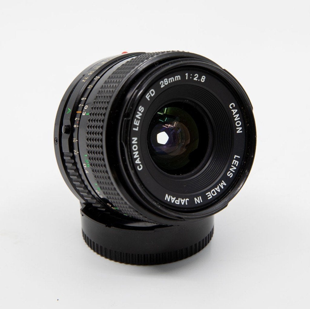 Canon 28mm f/2.8 FD, Audio, Tv en Foto, Fotografie | Lenzen en Objectieven, Gebruikt, Canon, Canon FD, Groothoeklens