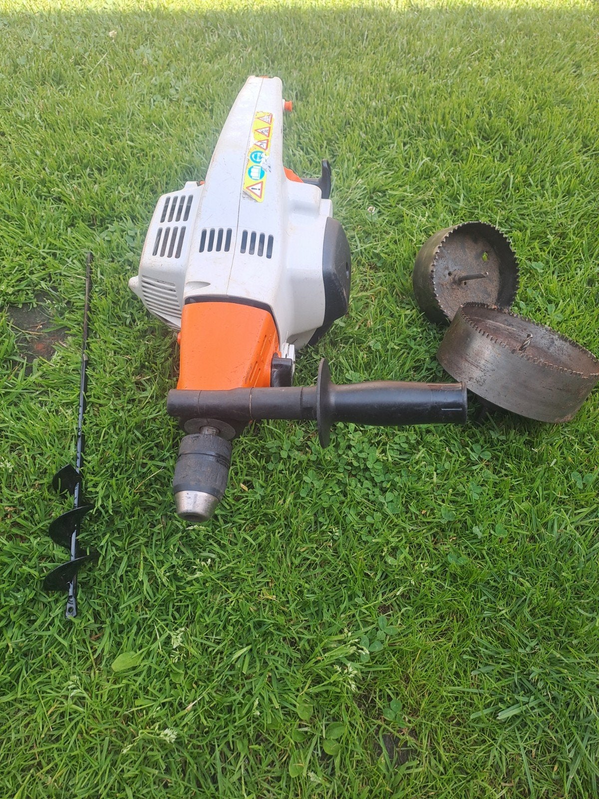 Stihl BT45 Plantgatboor / Grondboor te huur, Ophalen, Gebruikt, Grondboor