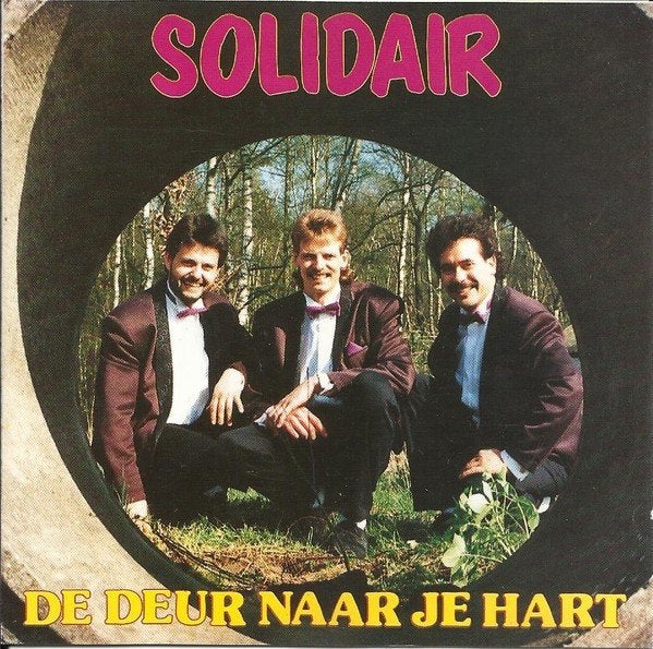 Solidair – De deur naar je hart  cd  piraat, Cd's en Dvd's, Cd's | Nederlandstalig, Ophalen of Verzenden, Zo goed als nieuw, Levenslied of Smartlap