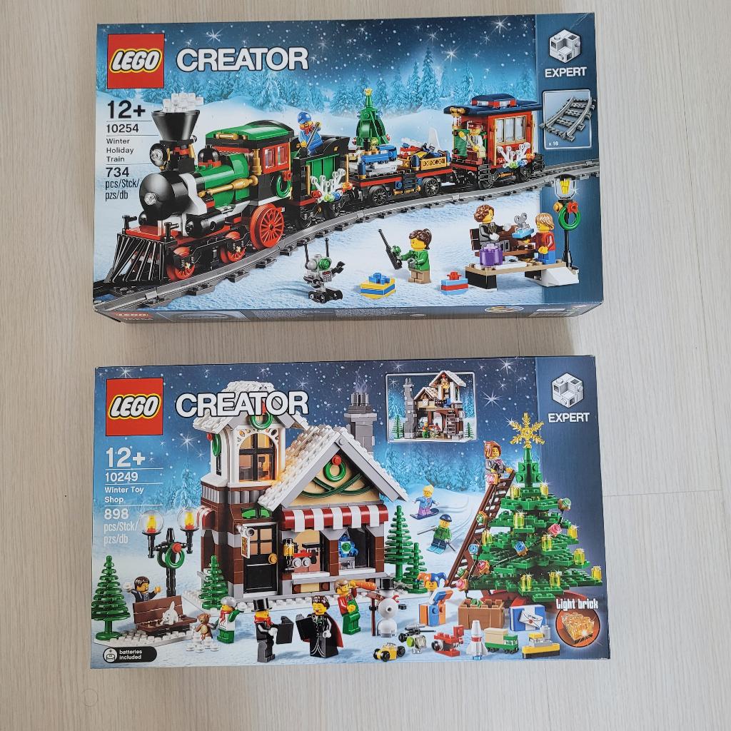 LEGO 10249 en 10254 Gloednieuw in doos, Kinderen en Baby's, Speelgoed | Duplo en Lego, Overige thema's, Lego, Nieuw, Ophalen of Verzenden
