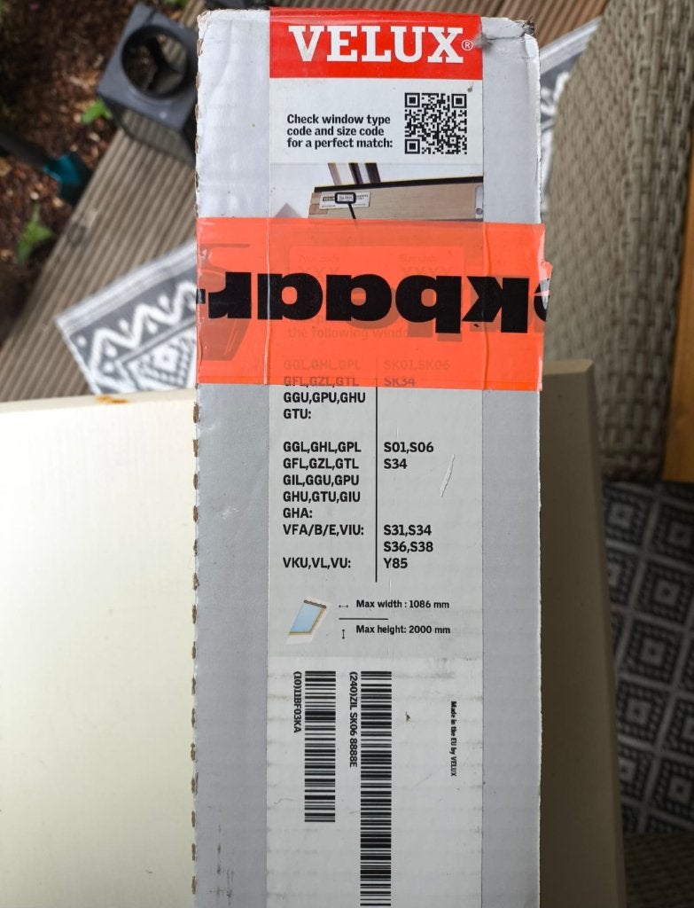 Hoor velux raam decoratie, Overige typen, Minder dan 200 cm, Nieuw, Ophalen