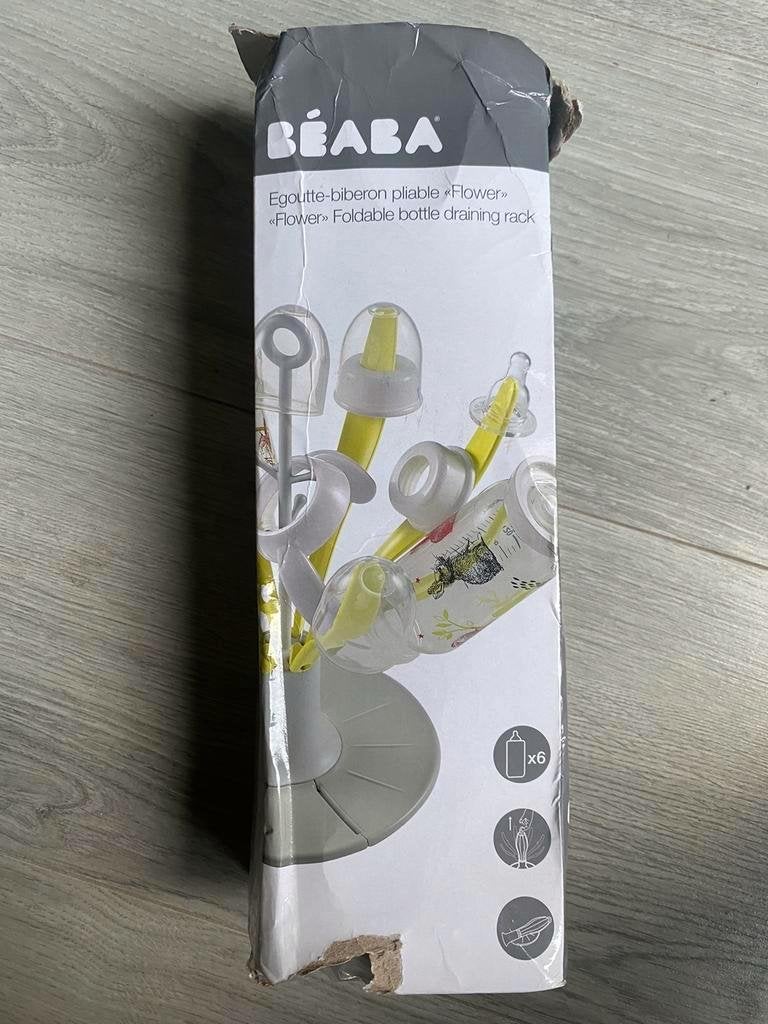 Béaba flower afdruiprek voor babyflessen nieuw, Ophalen of Verzenden, Nieuw