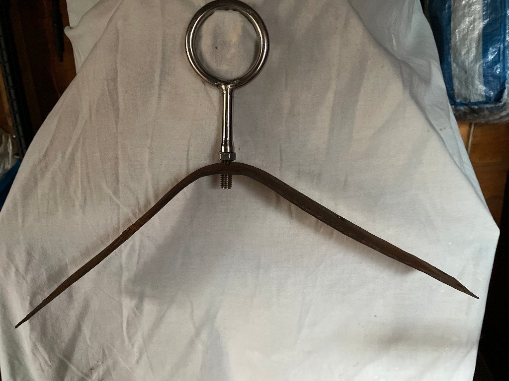 set 4 span rvs opzet leidsel ogen, Dieren en Toebehoren, Paarden en Pony's | Hoofdstellen en Tuigage, Ophalen, Nieuw, Overige soorten